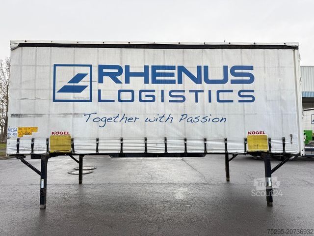 Ремарке със сменяемо купе KÖGEL 745 BDF Brücke Edscha Schiebeplane InnenH 2,70m