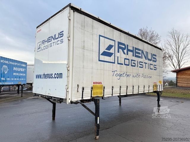 Ремарке със сменяемо купе KÖGEL 745 BDF Brücke Edscha Schiebeplane InnenH 2,70m