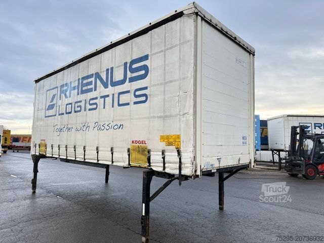 Ремарке със сменяемо купе KÖGEL 745 BDF Brücke Edscha Schiebeplane InnenH 2,70m