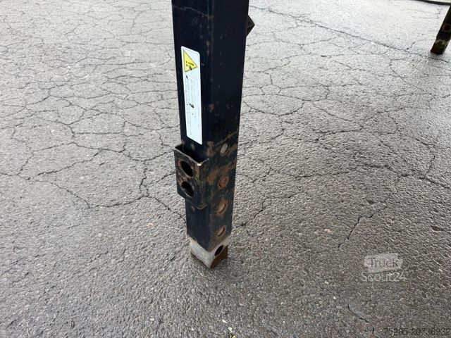 Ремарке със сменяемо купе KÖGEL 745 BDF Brücke Edscha Schiebeplane InnenH 2,70m