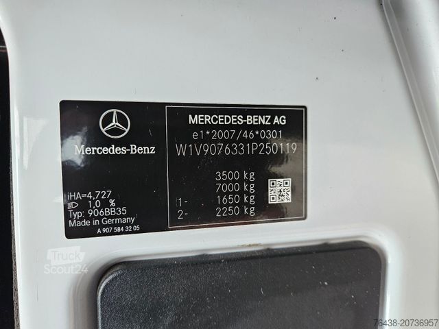 Kassevogn MERCEDES-BENZ Sprinter 316 CDI 3,5tAHK|1.HD|TÜV+REIF+BREMSEneu