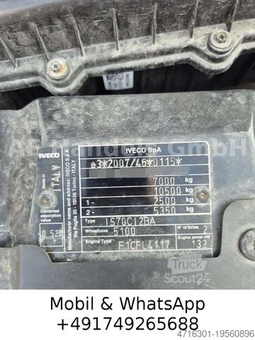 Vehicul de tractare IVECO Daily 70C18 Doka *Manual/Seilwinde-Ramsey+Funk