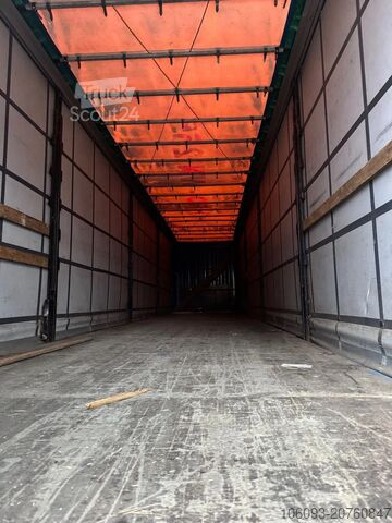 Lonas deslizantes Krone 3-ass schuifzeilen oplegger