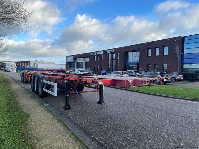 Konteineru pārvadājumi Burg BPO 12 27 CCXGX 00 20/30 FT Chassis / BPW Axles...