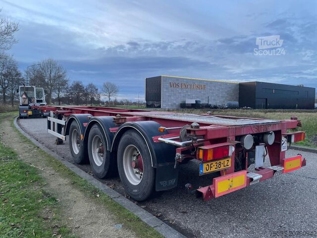 Konteineru pārvadājumi Burg BPO 12 27 CCXGX 00 20/30 FT Chassis / BPW Axles...