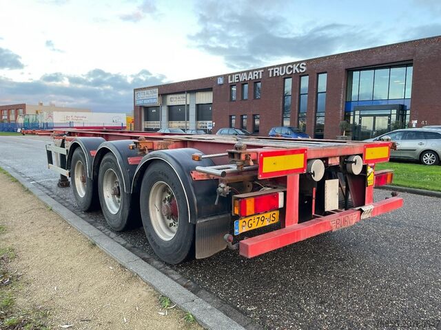 Konteineru pārvadājumi Burg BPO 12-27 CCXGX-00 20/30 FT Chassis / BPW Axles...