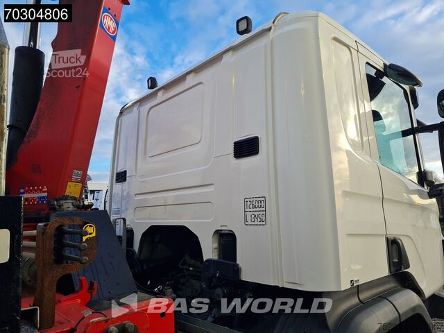 Yükleme platformu Scania P360 P 6X2 HMF 1820-K4 Kran Crane Lift+Steering...