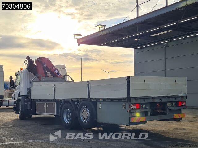 Yükleme platformu Scania P360 P 6X2 HMF 1820-K4 Kran Crane Lift+Steering...