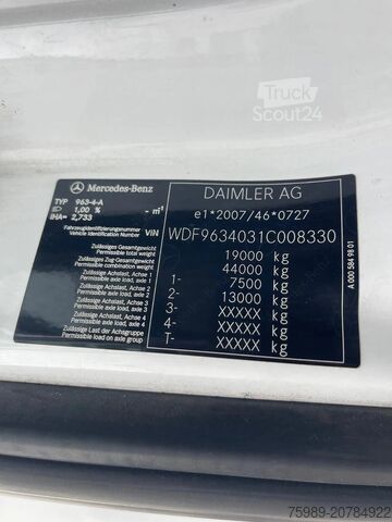 Standard-SZM Mercedes-Benz Actros 1845 WDF9634031C008330 , 2 tanks,  Franc...