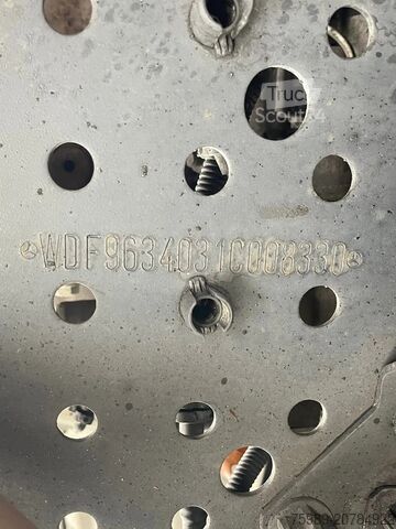 Standard-SZM Mercedes-Benz Actros 1845 WDF9634031C008330 , 2 tanks,  Franc...