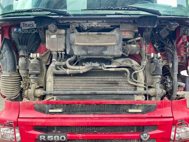 Châssis avec cabine Scania R580 V8 6x4,RETARDER, FULL SPRING!  hub reducti...