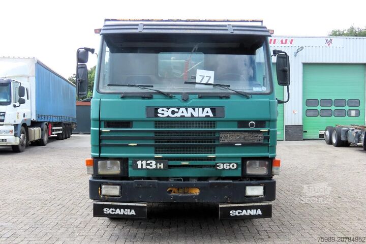 Benne à 3 côtés Scania P113-360 8x4 FULL SPRING! SUPER CONDITION!