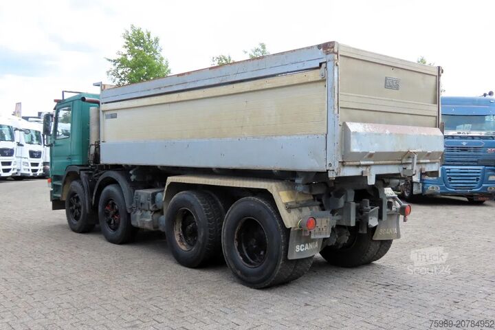 Benne à 3 côtés Scania P113-360 8x4 FULL SPRING! SUPER CONDITION!