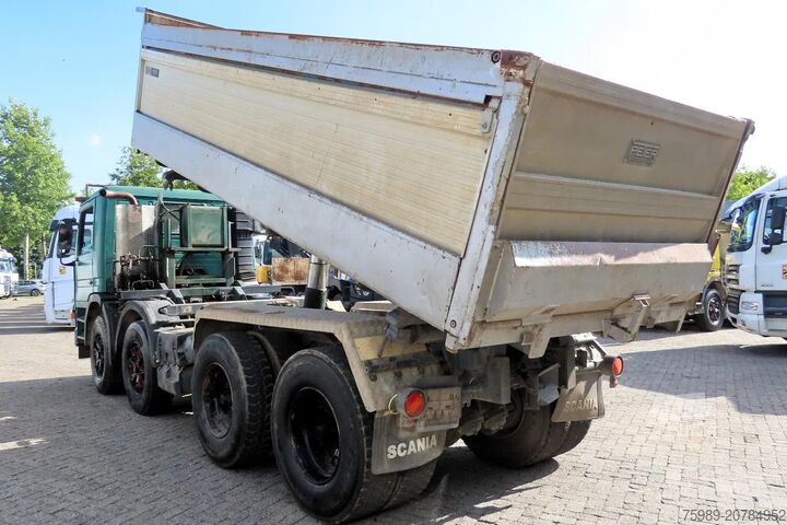 Benne à 3 côtés Scania P113-360 8x4 FULL SPRING! SUPER CONDITION!