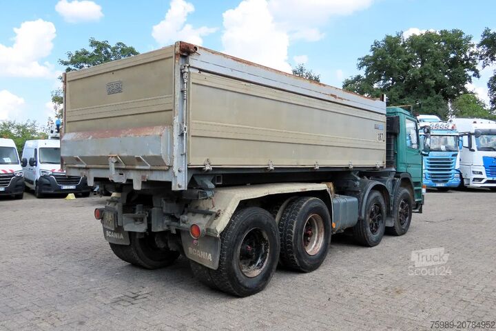 Benne à 3 côtés Scania P113-360 8x4 FULL SPRING! SUPER CONDITION!