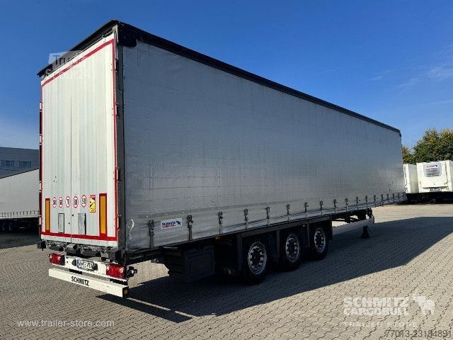 Naczepa otwarta z plandeką Schmitz Cargobull Curtainsider Mega