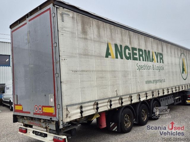 Odprta polprikolica s ponjavo Schwarzmüller J Serie MEGA Schaden !
