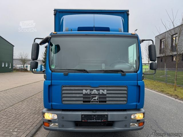 Gardinsided kassevogn MAN TGL 8.240 /4x2 BL Pritsche Schiebepl.