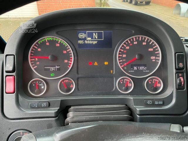 Gardinsided kassevogn MAN TGL 8.240 /4x2 BL Pritsche Schiebepl.