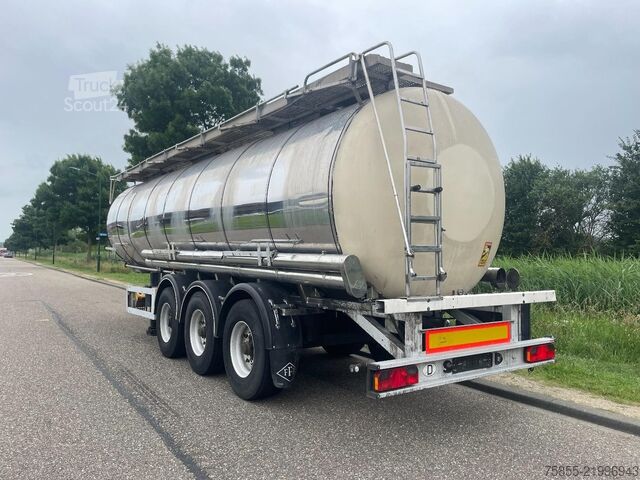 Réservoir Feldbinder TSA 31.3-3 Chemie ADR FL-AT / 31.000 L / 3 Kamm...