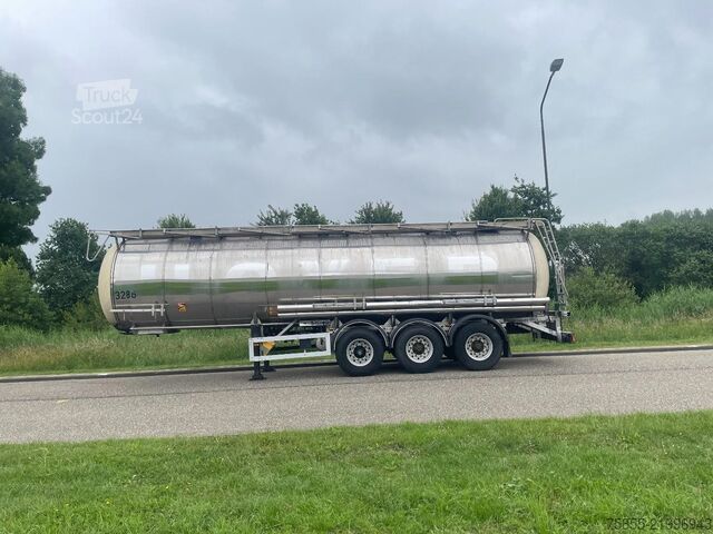 Réservoir Feldbinder TSA 31.3-3 Chemie ADR FL-AT / 31.000 L / 3 Kamm...
