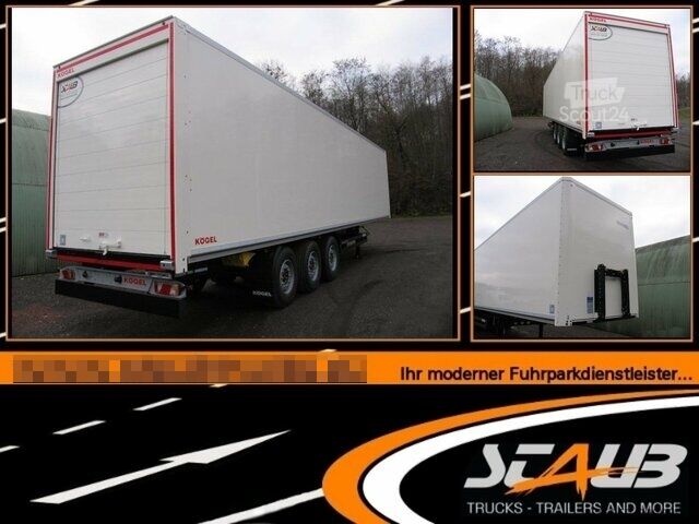 Semirreboque baú Trockenfracht Kofferauflieger Rolltor