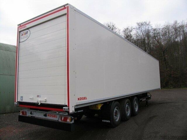 Semirreboque baú Trockenfracht Kofferauflieger Rolltor