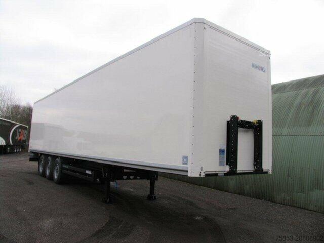 Semirreboque baú Trockenfracht Kofferauflieger Rolltor