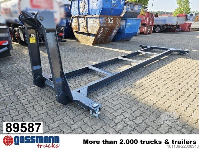 Hákový kontajner  Abrollrahmen 6000mm mit Containerverriegelung für