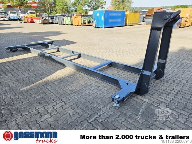 Hákový kontajner  Abrollrahmen 6000mm mit Containerverriegelung für