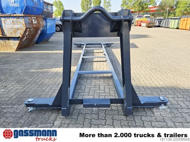 Hákový kontajner  Abrollrahmen 6000mm mit Containerverriegelung für