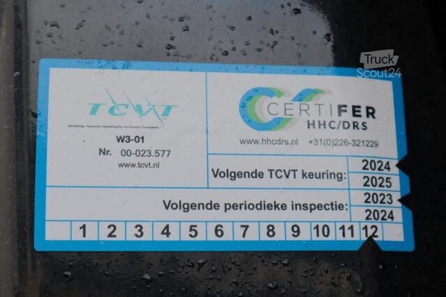 Arazi vinci Effer 955/8S Volvo 540 Euro 6, Valid Inspection, 8x2x4 D