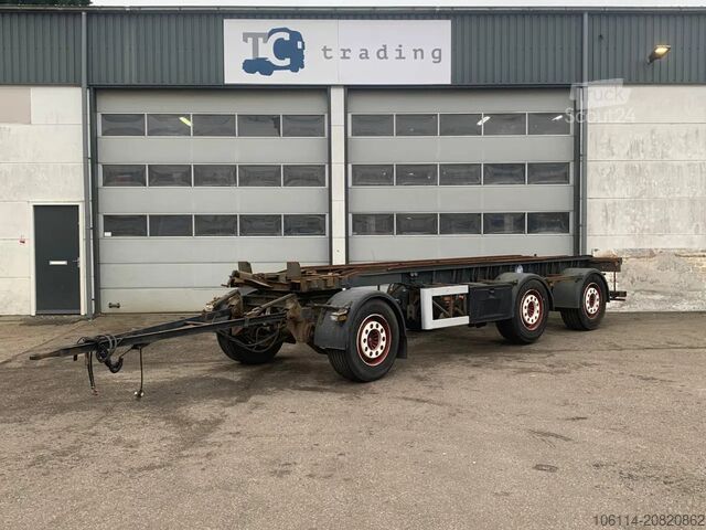 Containertransport GS Meppel 27 ton / dubbele banen.