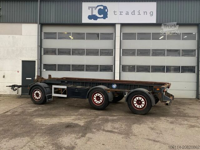 Containertransport GS Meppel 27 ton / dubbele banen.