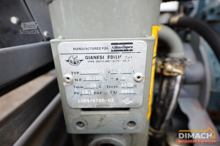 Compresor Atlas Copco XAS37 6 stuks Kubota 3 cil. - XAS37 KD M A - 7 ...