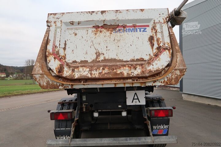 Semirimorchio ribaltabile Schmitz Cargobull SKI 24 SL 7,2 Stahlrundmulde