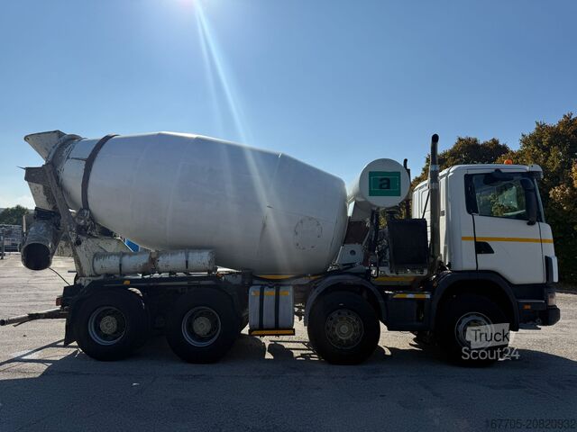 Betonmischer LKW SCANIA CV R 124 CB 8X4 HZ 420