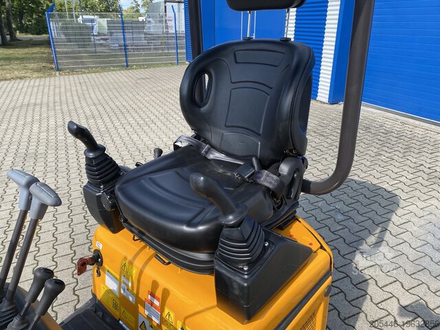 Minirypadlo s malým balením příslušenství Berger Kraus BK1300JSR mit Kubota Motor + Schwenkarm