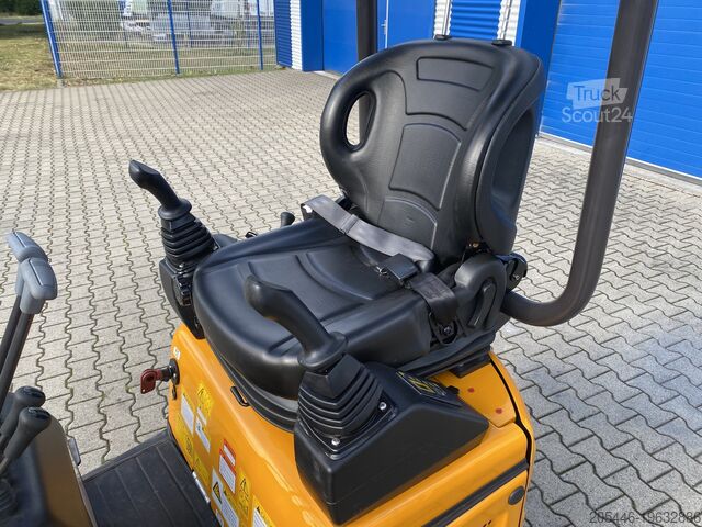 Minirypadlo s lopatou Berger Kraus BK1300JSR mit Kubota Motor + Schwenkarm