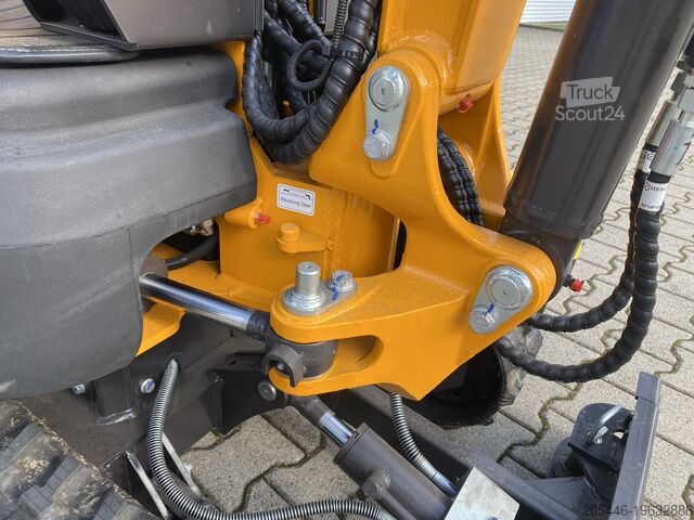 Minirypadlo s lopatou Berger Kraus BK1300JSR mit Kubota Motor + Schwenkarm