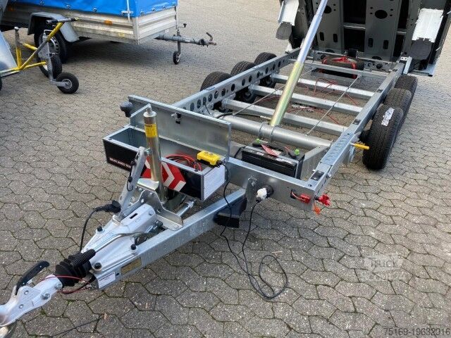 Remorque à benne basculante Brian James Trailers Cargo Tipper Heckkipper 3-achs, 526-3620-35-3-12, 3600 x 2000 x 300 mm, 3,5 to.