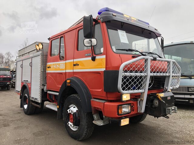 Lastbilchassis Mercedes-Benz 1622 SK 4x4 4WD Seilwinde Steel/Steel