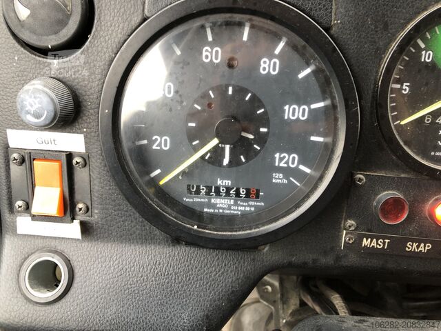 Lastbilchassis Mercedes-Benz 1622 SK 4x4 4WD Seilwinde Steel/Steel