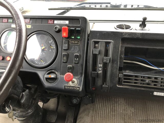 Lastbilchassis Mercedes-Benz 1622 SK 4x4 4WD Seilwinde Steel/Steel