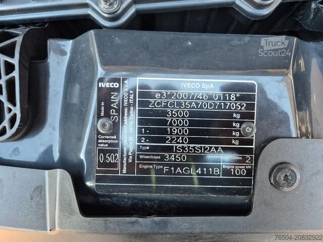 Hefplatform Iveco Daily 35S14/ Ladderlift 26m/ Leiterlift / Umzug...