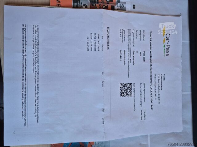 Hefplatform Iveco Daily 35S14/ Ladderlift 26m/ Leiterlift / Umzug...