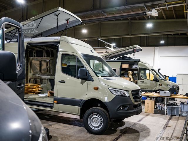 Camper van MERCEDES-BENZ Rhön Camp "The Force 4x4" 6 Meter Camper für 2