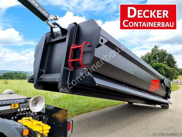 Kontener hakowy Decker Containerbau Abrollcontainer Halfpipe, Länge 6500mm