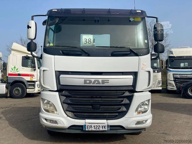 Systém hákového ramena DAF CF 440 Euro 6, 6x2 , Hook, Moving axel, Lift axel