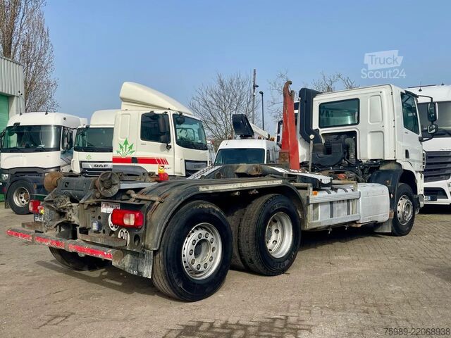 Systém hákového ramena DAF CF 440 Euro 6, 6x2 , Hook, Moving axel, Lift axel